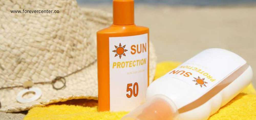 محافظت از پوست در برابر اشعه خورشید