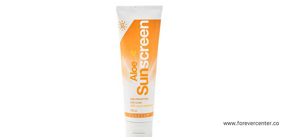  کرم ضد آفتاب آلوئه ورا جدید فوراور (ضد لک و آبرسان) + قیمت | Aloe Sunscreen new